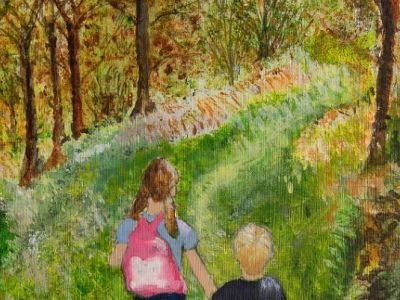 Moira May - Acrylic - Hurry! Summer is nearly over