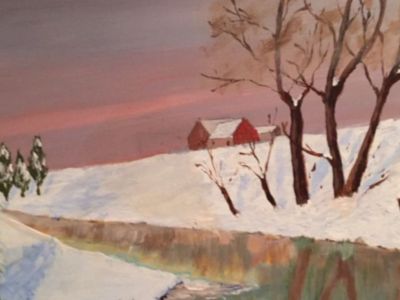 Douglas Orr - Acrylic - Winter Reflections