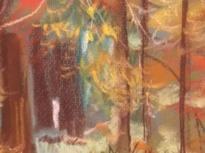 Fiona Knox - Pastel - Autumn Walkway