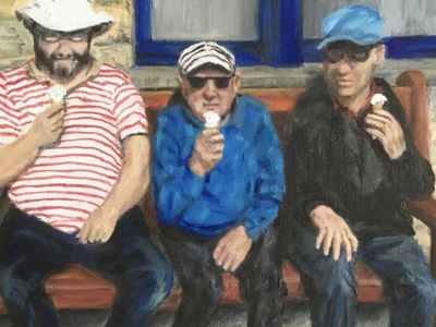 Marilyn Ure - Oil - Together Last Summer