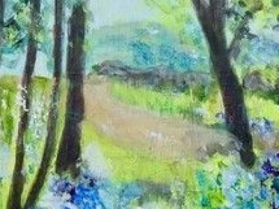 Fiona McNeish - Bluebell Wood - Acrylic